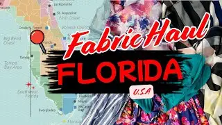 I went FABRIC Shopping... in FLORIDA!! #fabrichaul