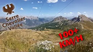 (Hors série) Tyrolienne de Serre Chevalier, 100+ KM/H !!!!