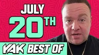 Jeff Nadu Left His Own Birthday Bash Early (And Broadless) | Best of The Yak 7-20-26
