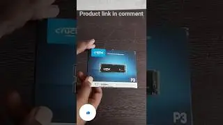 Crucial Nvme ssd 1Tb low price #shorts #ssd