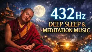 (No Ads) 432 Hz Deep sleep & Meditation music
