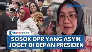 Sosok DPR RI Kerudung Merah yang Asyik Joget di Sidang MPR, Fraksi PDIP yang Punya Harta Rp 38 M