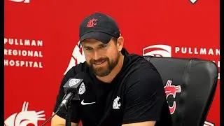 Washington State Football: Head Coach Jimmy Rogers Postgame Presser Following 36-13 Win Over SDSU
