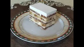 Banana torta sa keksom - Brza i kremasta torta bez pecenja