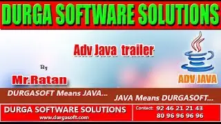 Adv .Java  || Trailer by Ratan