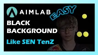 How to get BLACK BACKGROUND in Aim Lab | Like SEN TenZ