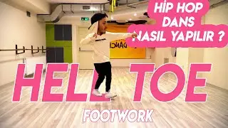 YENİ BAŞLAYANLAR İÇİN DANS #HİPHOP BASİT HAREKETLER (26) | HEEL TOE (FOOTWORK) Nasıl Yapılır ?