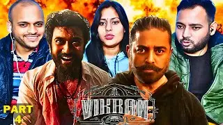 VIKRAM - Movie Reaction Part 4 | Kamal Haasan |Vijay Sethupathi, Fahadh | Lokesh |Anirudh