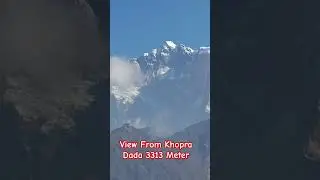 Khopra Dada 3313 Meter#Naturecall#beautyofnepal#frenchguide#trekkingvlog
