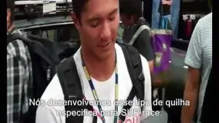 SUP Board Race Fin Overview by Danny Ching (Legenda em Portugu&ecirc;s)