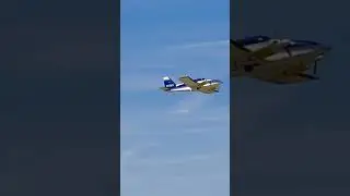 Piper Aztec takeoff