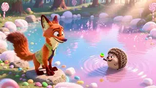 Fluffy Fox and the Candy Corn Forest 🍬🦊 | Fun Adventure Song for Kids | Nursery Rhymes & Kids Songs