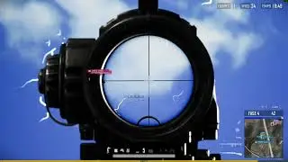 PUBG | SR | 0.25 derrubando no paraglider - monomotor