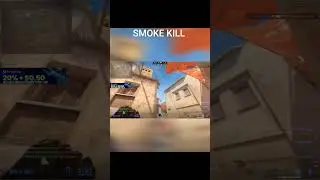 SMOKE KILL to win the MATCH #cs2 #csgo #counterstrike