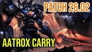 1,651 LP Aatrox Jungle Full Gameplay | Challenger | SkewMond (G2 Esports) | Patch 26.02