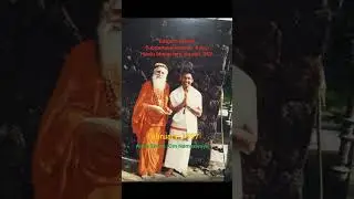 With Satguru Sivaya Subrmuniyaswami at Kauai Hindu Monastery, Kapaa, Hawaii, USA, February 1997.