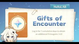 Claiming All Rewards HoYoLab Special check in WEB Event | Genshin Impact 4.4