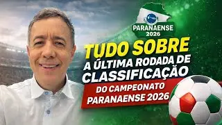 ATHLETICO E CORITIBA EM ALERTA! TUDO DA ÚLTIMA RODADA DA 1ª FASE DO PARANAENSE - 23/01/2026