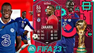 THE SWISS VIEIRA!😍🇨🇭 - 86 RATED PTG DENNIS ZAKARIA REVIEW - FIFA 23
