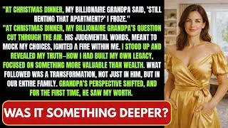 At Christmas Dinner, My Billionaire Grandpa Said, 'Still Renting That Apartment ' I Froze