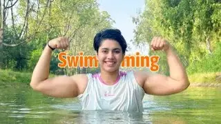 Swimming Day Vlog - @fitkirtii 😱❤️