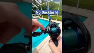 How to use a Bait Caster! (NO Backlash) 🔥