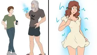 When Greek Gods Return to the Modern World | TG TF Comic Dub 149