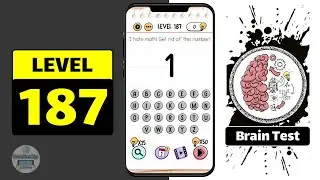 Brain Test Level 187 Walkthrough