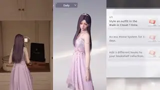Where is ur bedroom & how to do style an outfit in the walk in closet Love and Deepspace 戀與深空如何在衣櫃換衣