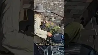 Street Looping in Athens - link to the full video below #looping #busker #busking #Greece #Wavedrum
