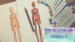 Quer se tornar um estilista de Moda?🤔 D&ecirc; o primeiro passo!...
