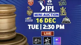 Прямая трансляция мини-аукциона IPL 2026 через мобильное приложение и телеканалы | Как смотреть п...
