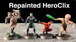 HeroClix перекрашенные
