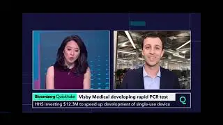 Visby Medical's Adam de la Zerda on Bloomberg Quicktake