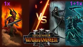 Can Bloodletters of Khorne Beat Cairn Wraiths and Hexwraiths in Total War: Warhammer 3?