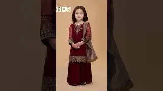 MARIA.B KIDS COLLECTION 5 5TO 10YEARS KIDS VIRAL DESIGN🔥#brand #dress #shortvideo #viralvideo#cat