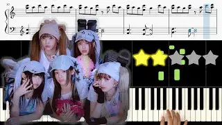 NewJeans (뉴진스) - OMG 🎹《Piano Tutorial》 ⭐⭐☆☆☆