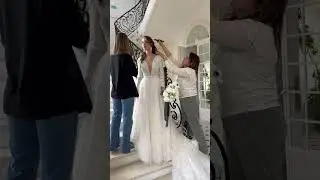 Backstage of a styled shoot #backstage #shooting #styledshoot #photoshoot #backstagevideo #wedding