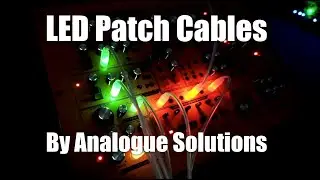 LED CV Patch Cables by Analogue Solutions