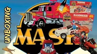 M.A.S.K Toys RazorBack & Vampire Unboxing