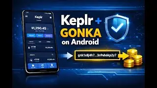 Как установить Keplr для GONKA на Android | Пошаговая инструкция