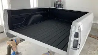 Raptor spray in bed liner