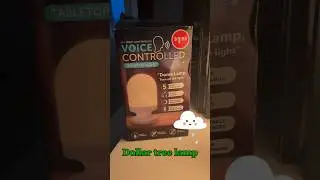 #testing #dollartree Voice Controlled Lamp