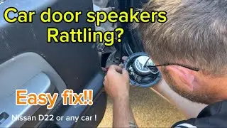 Door speakers rattling or not working @doitwithstuart 