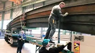 Tankdächer Verladung