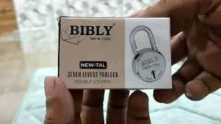 Padlock | Aligarh Ka Tala | BIBLY New Tal 50 Mm #padlock #lock #tala #viral