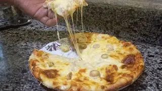 سر مطه الجبنه فى بيتزا اكستر تشيز 