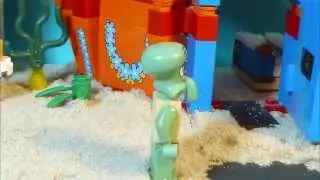 Lego SpongeBob Hole-y Squidward Ep 11