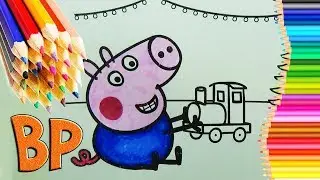 Peppa Pig Свинка Пеппа 2018 Peppa Pig Coloring Book Coloring Pages Раскраска Пеппа