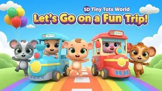 Let&rsquo;s Go on a Fun Trip! 🚍🎵 Kids Travel Song